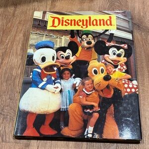 Crescent Disneyland Photo Album with Colorful Characters